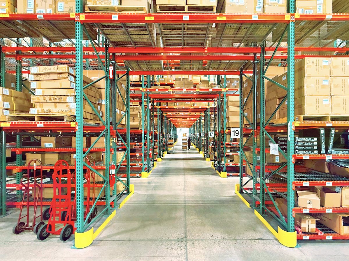 Warehouse racking